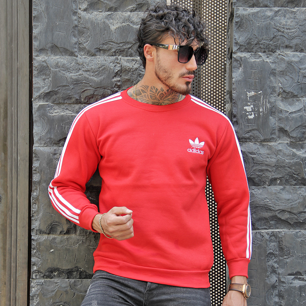 دورس یقه گرد adidas قرمز